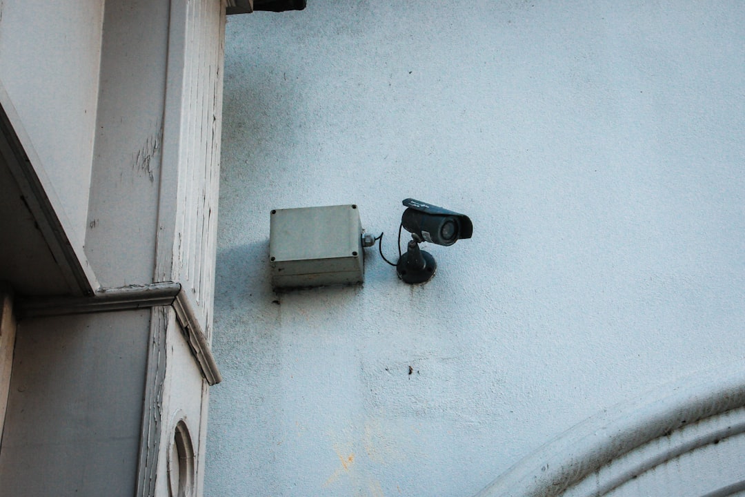 Camera on wall